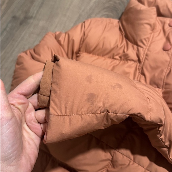 Patagonia Silent Down Jacket Women's Orange Puffer 700 Down Jacket - Picture 13 of 16